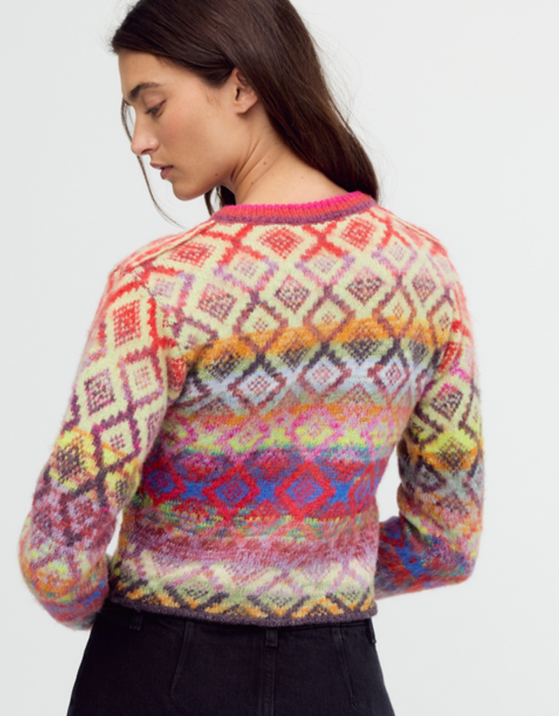 Free People Free People Skye Patterned Cardigan