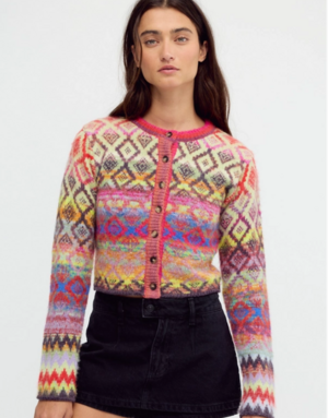 Free People Free People Skye Patterned Cardigan