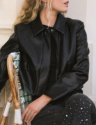 Z Supply Z Supply Ainsley Leather Jacket
