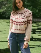 Z Supply Z Supply String the Lights Fair Isle Sweater