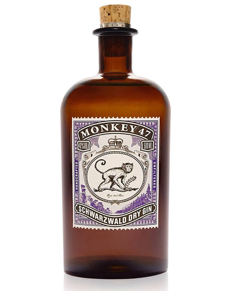 Black Forest Distillers Monkey 47 Schwarzwald Dry Gin, Germany 1L