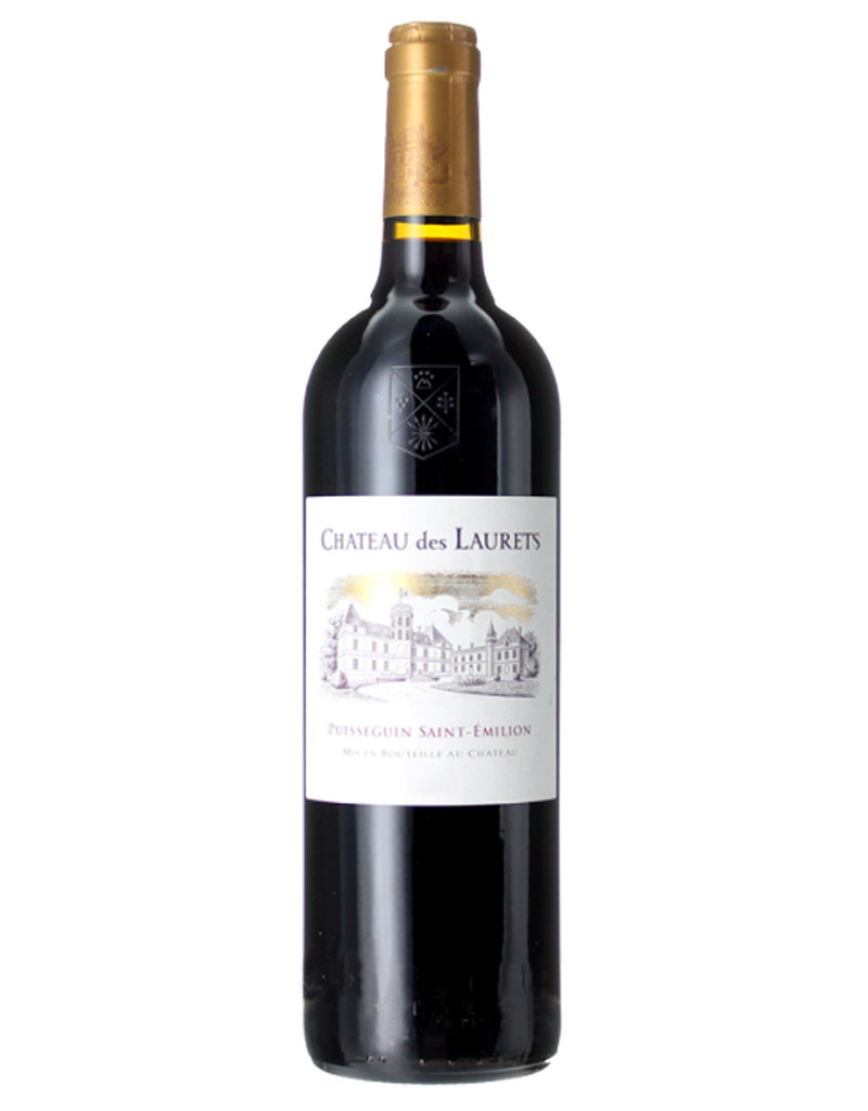 Château des Laurets 2018 Puisseguin Saint-Émilion, Bordeaux, France