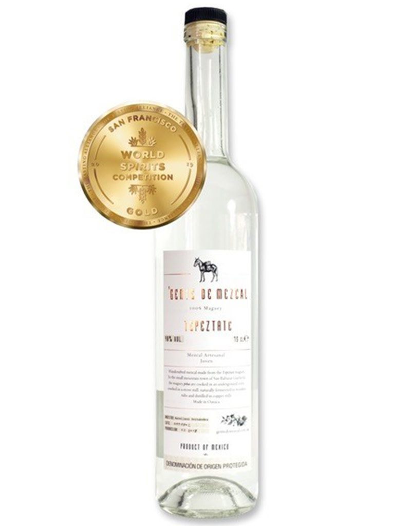 Gente de Mezcal Tepeztate Mezcal Joven, Oaxaca, México