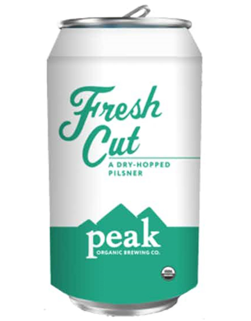 Peak Organic Organic Brewing Company Fresh Cut Pilsner, 6pk Cans