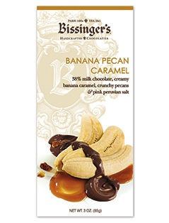 Bissinger's Banana Pecan Caramel Chocolate Bar, St. Louis