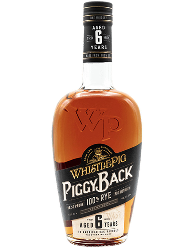 WhistlePig Distillery WhistlePig 'PiggyBack' 6 Year Rye, Vermont 1L