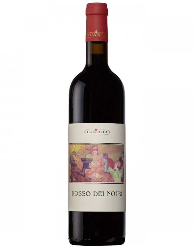 Tua Rita 2023 'Rosso dei Notri' Toscana IGT, Tuscany, Italy