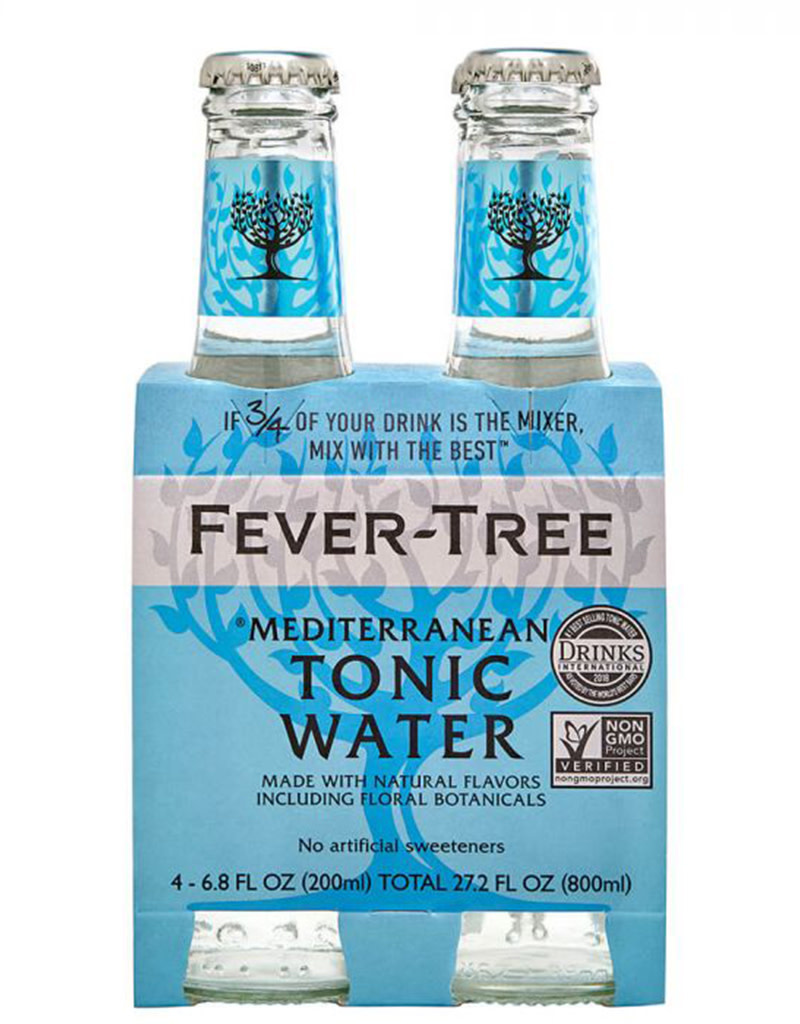 Fever Tree Mediterranean Tonic Water 200mL, 4pk The Wine Wave