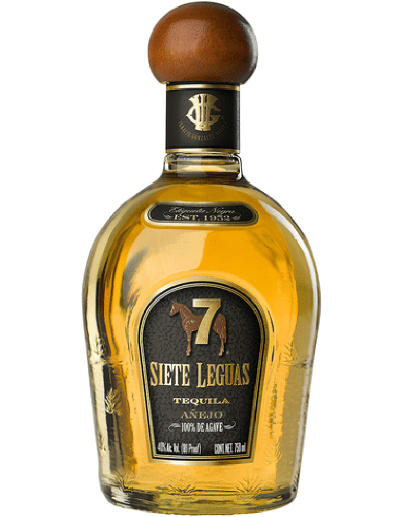Siete 7 Leguas Añejo Tequila, Jalisco, México 700mL