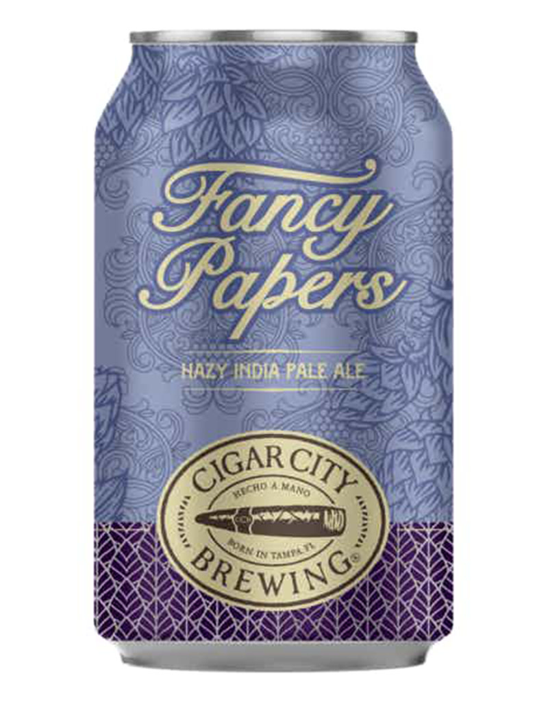 Cigar City Brewing Co. Fancy Papers Hazy IPA, Florida 6pk Beer Cans