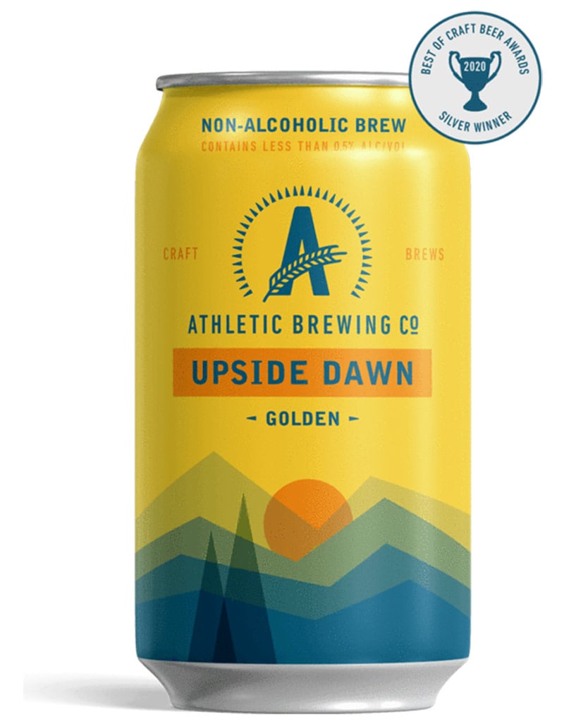 Athletic Brewing Co. Upside Dawn Golden Ale, 6pk Cans [Non Alcoholic]