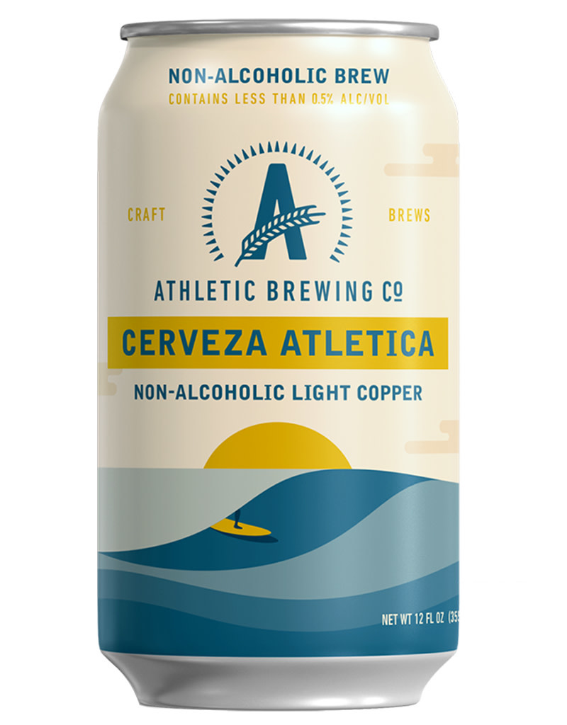 Athletic Brewing Co. Cerveza Atletica, 6pk Cans [Non Alcoholic]