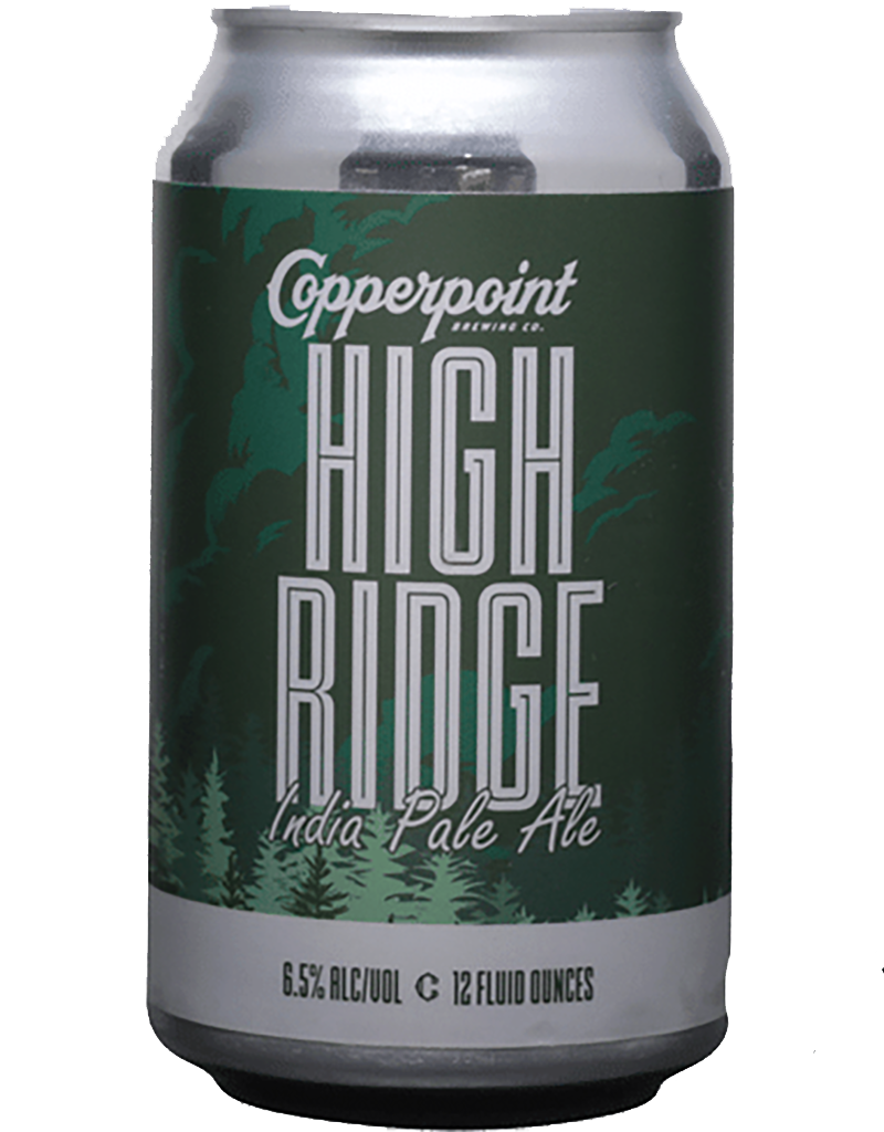 Copperpoint Brewing Co. High Ridge West Coast IPA 6pk, Cans