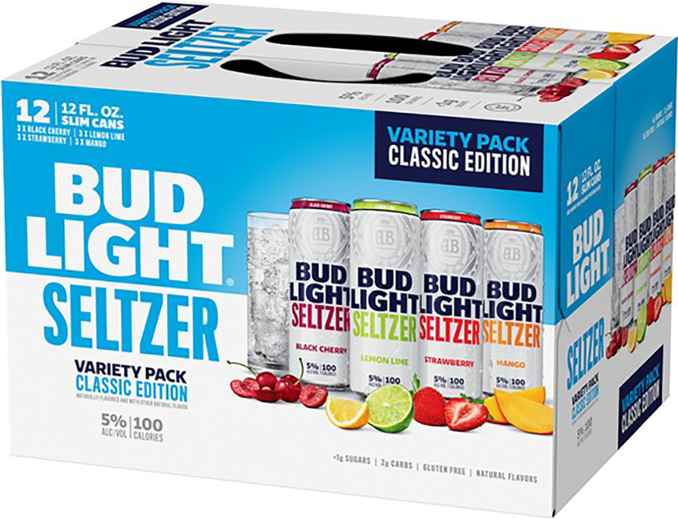 Bud Light Seltzer Classic Variety, 12pk Cans