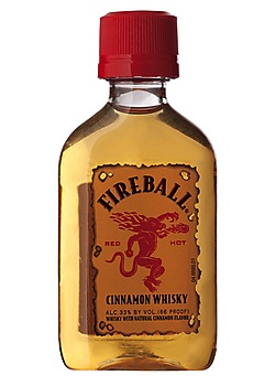 Fireball Cinnamon Whisky Shots, 50mL [On-Site]