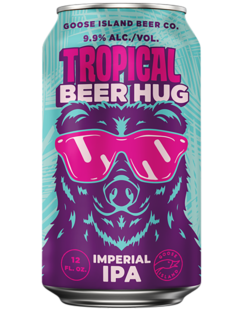 Goose Island Tropical Beer Hug Imperial IPA, Chicago 6pk Beer Cans