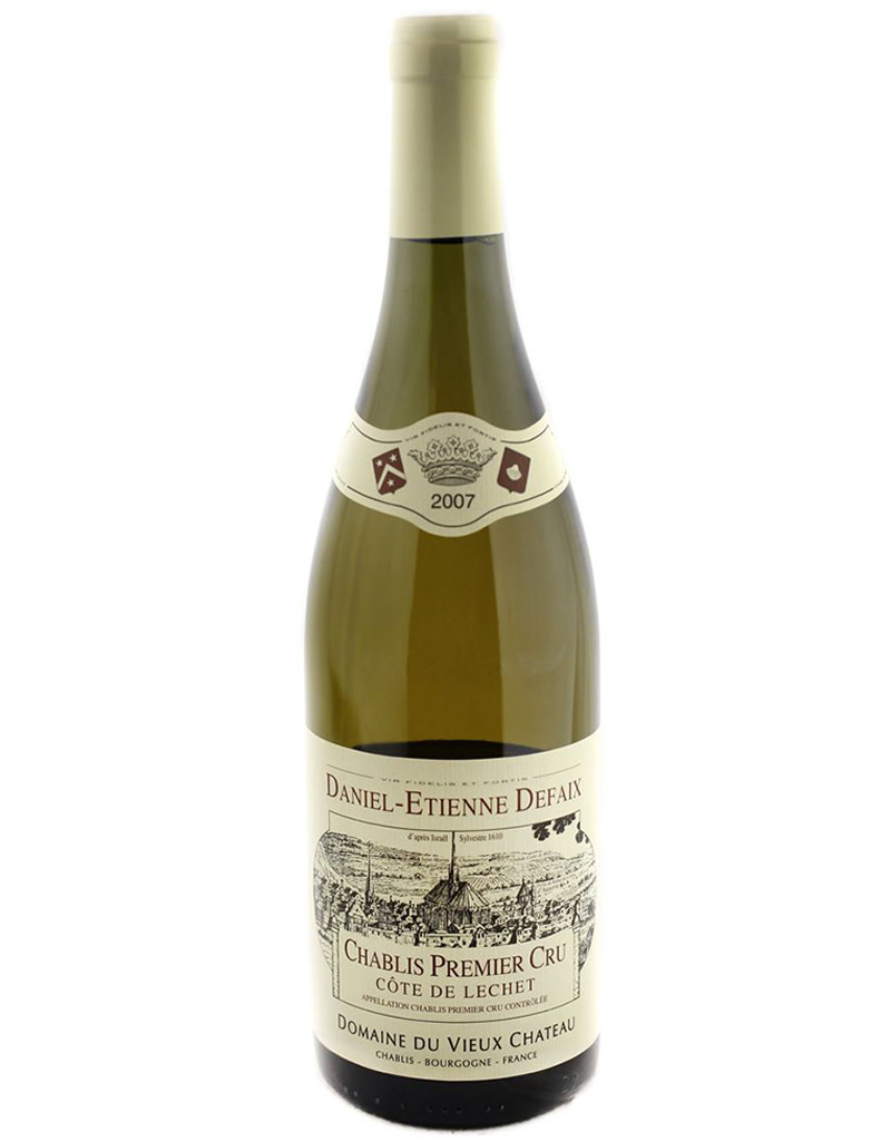 Domaine Daniel-Etienne Defaix 2012 Chablis ‘Côte De Lechet’ 1er Cru, Burgundy, France