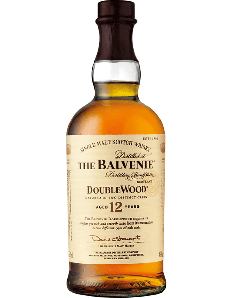 The Balvenie 12 Year Old DoubleWood, Single Malt Scotch Whisky Speyside, Scotland