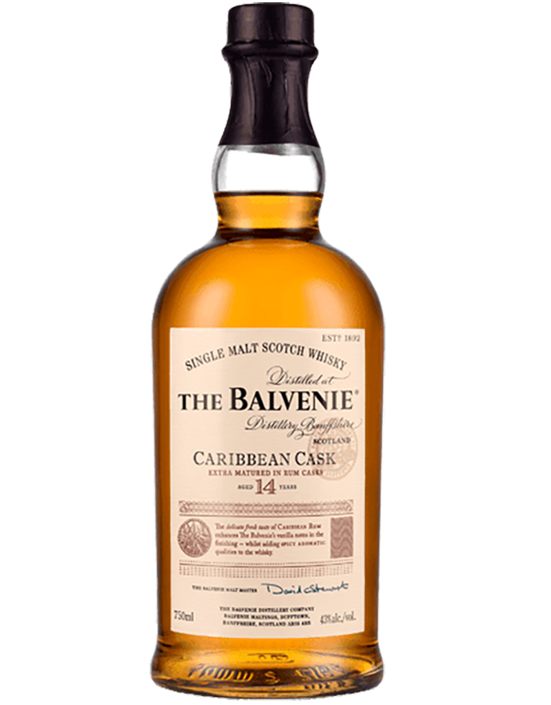 The Balvenie Caribbean Cask 14 Year Old Single Malt Scotch Whisky Speyside, Scotland