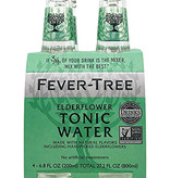 Fever Tree Elderflower Tonic 200mL, 4pk