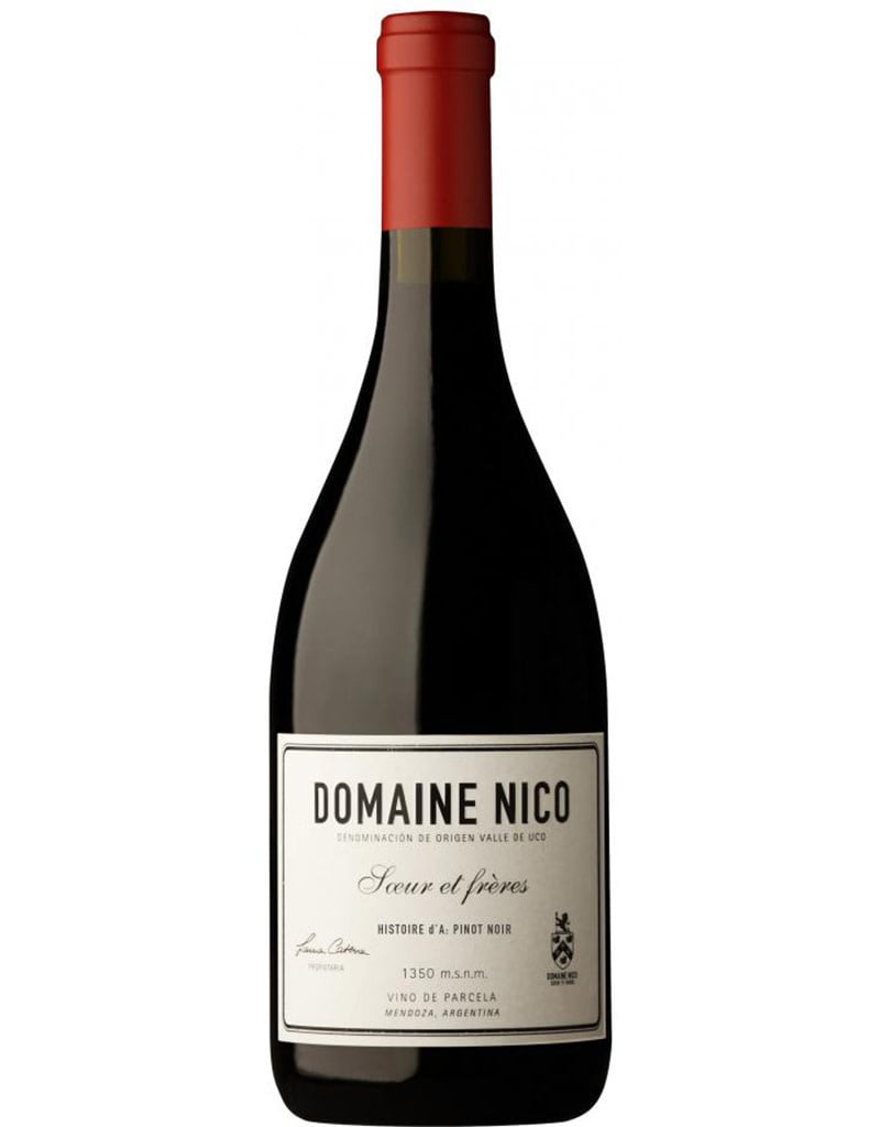 Domaine Nico Soeur et Frères 2019 Histoire d'A Pinot Noir, Mendoza, Argentina