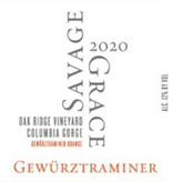 Savage Grace 2020 Oak Ridge Vineyard Gewürztraminer Orange Columbia Gorge, Washington [Orange]