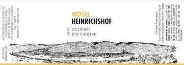Heinrichshof Zeltinger 2021 Dry Riesling, Trocken, Mosel, Germany