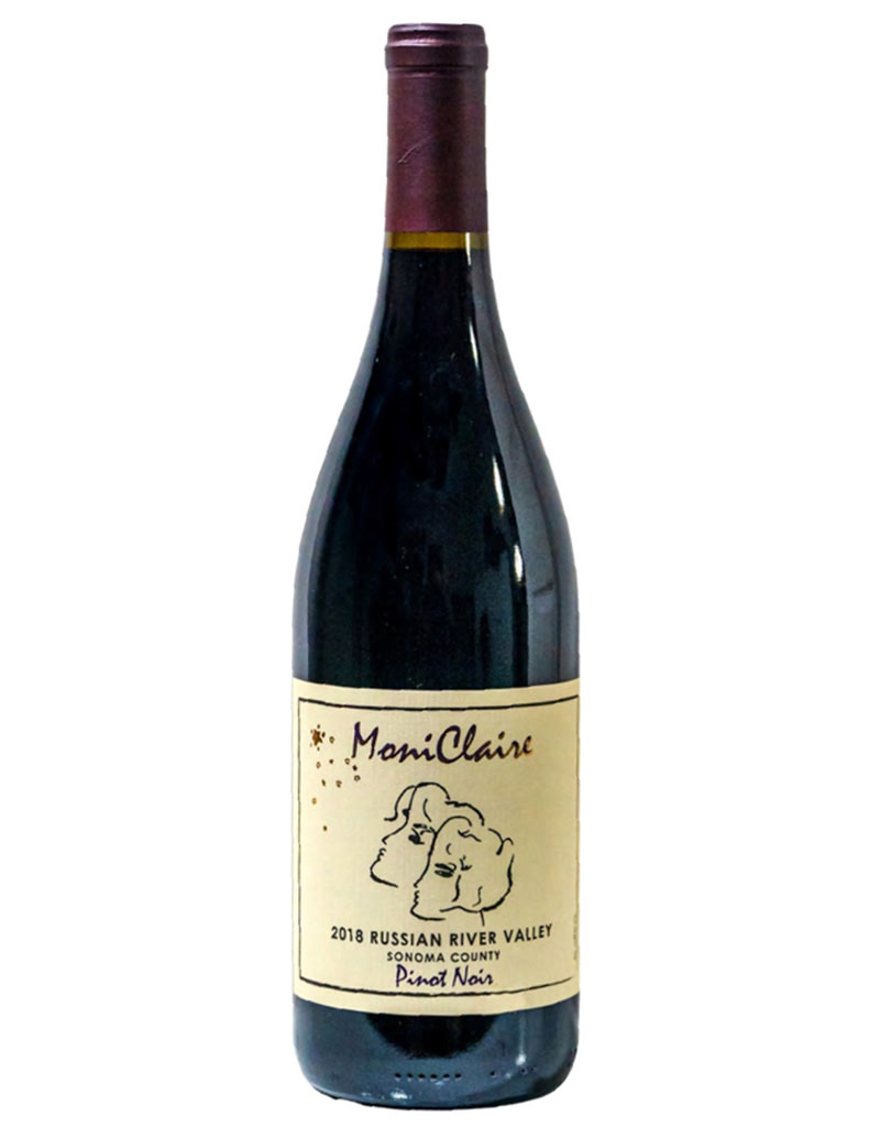 MoniClaire Vineyards 2018 Pinot Noir, Sonoma County, California