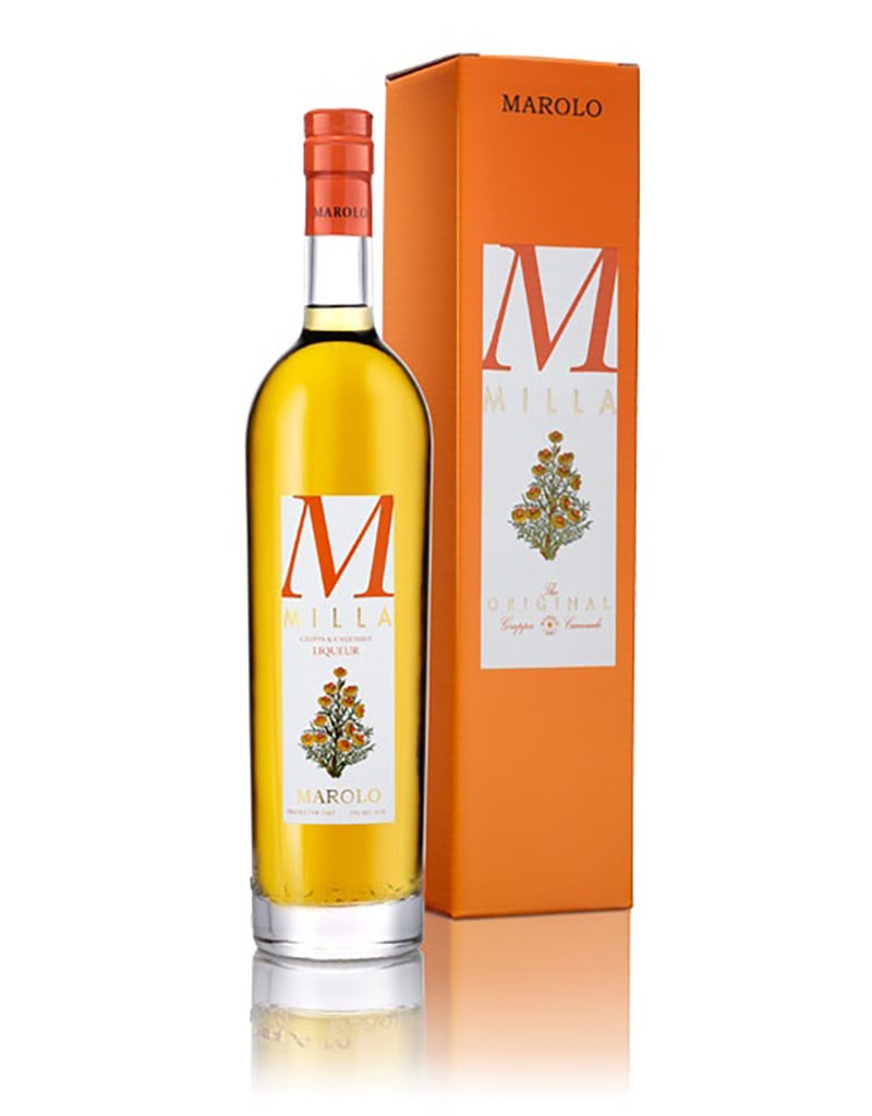 Marolo 'Milla' Grappa and Chamomile Liqueur, Piedmont, Italy