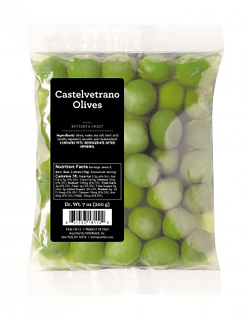 Foodmatch Castelvetrano Pitted Olives, Italy 6oz