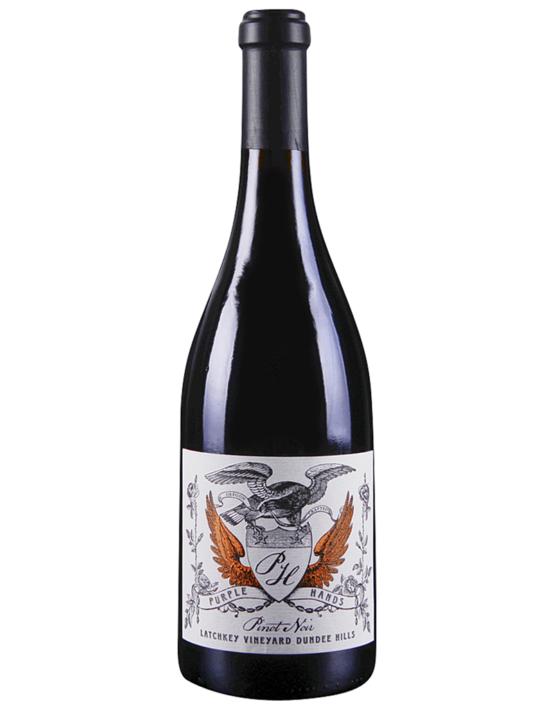 Purple Hands 2021 Latchkey Vineyard, Pinot Noir, Dundee Hills