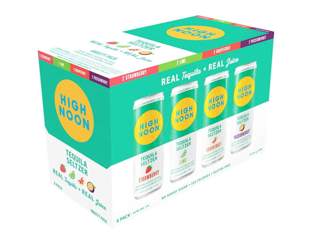 High Noon Tequila Seltzer Variety Pack,  8pk Cans