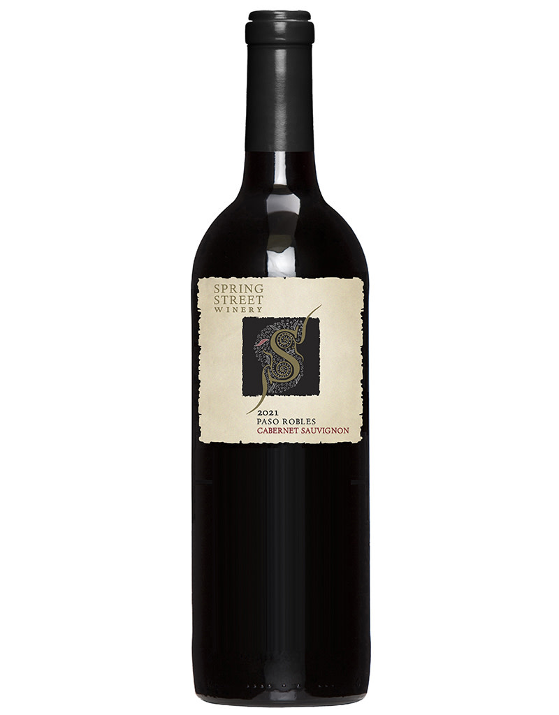Spring Street Winery 2022 Cabernet Sauvignon, Paso Robles, California