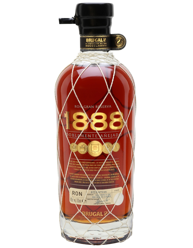 Brugal & Co. Brugal 1888 Gran Reserva Doblemente Añejado Rum, Dominican Republic