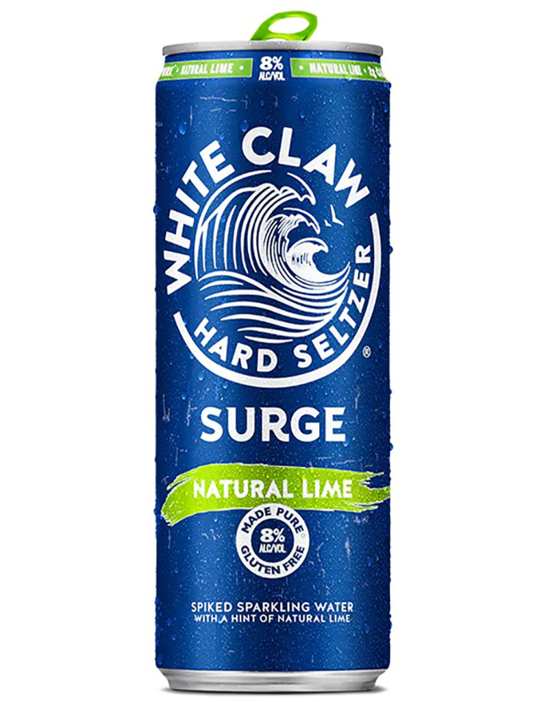 White Claw Surge Lime Hard Seltzer, Single 16oz Cans The Wine Wave
