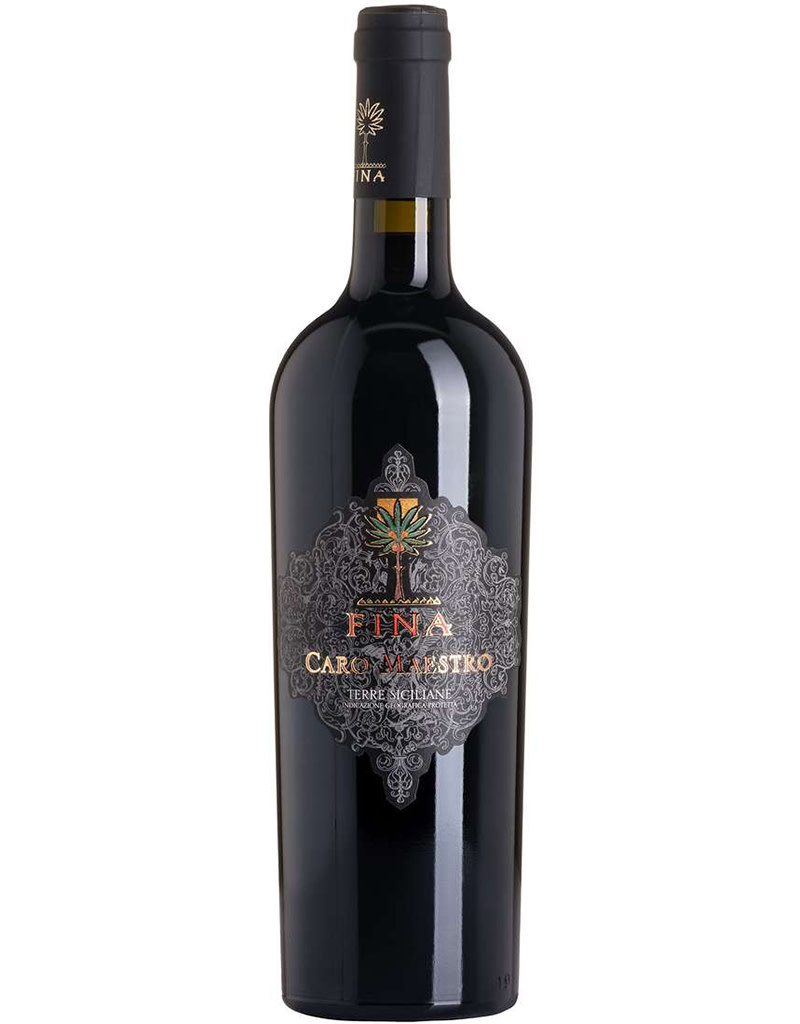 Cantine Fina Caro Maestro 2017 Rosso Sicilia IGT, Sicily, Italy