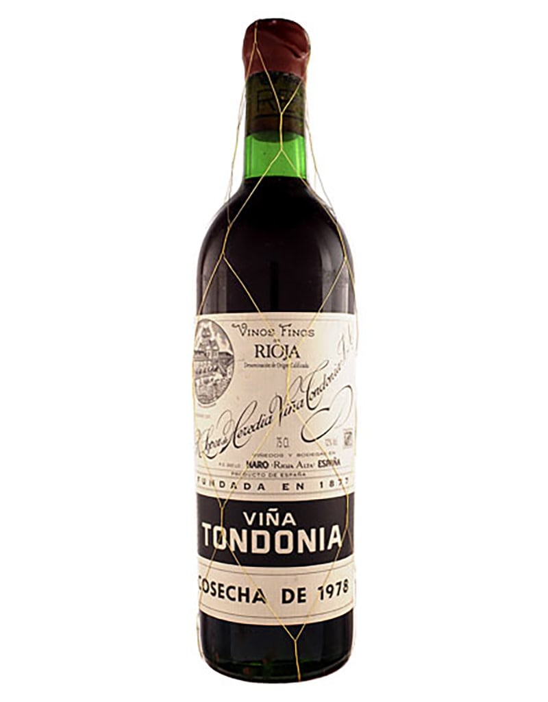 R. López de Heredia 1978 Viña Tondonia Gran Reserva Roja, Rioja DOCa, Spain