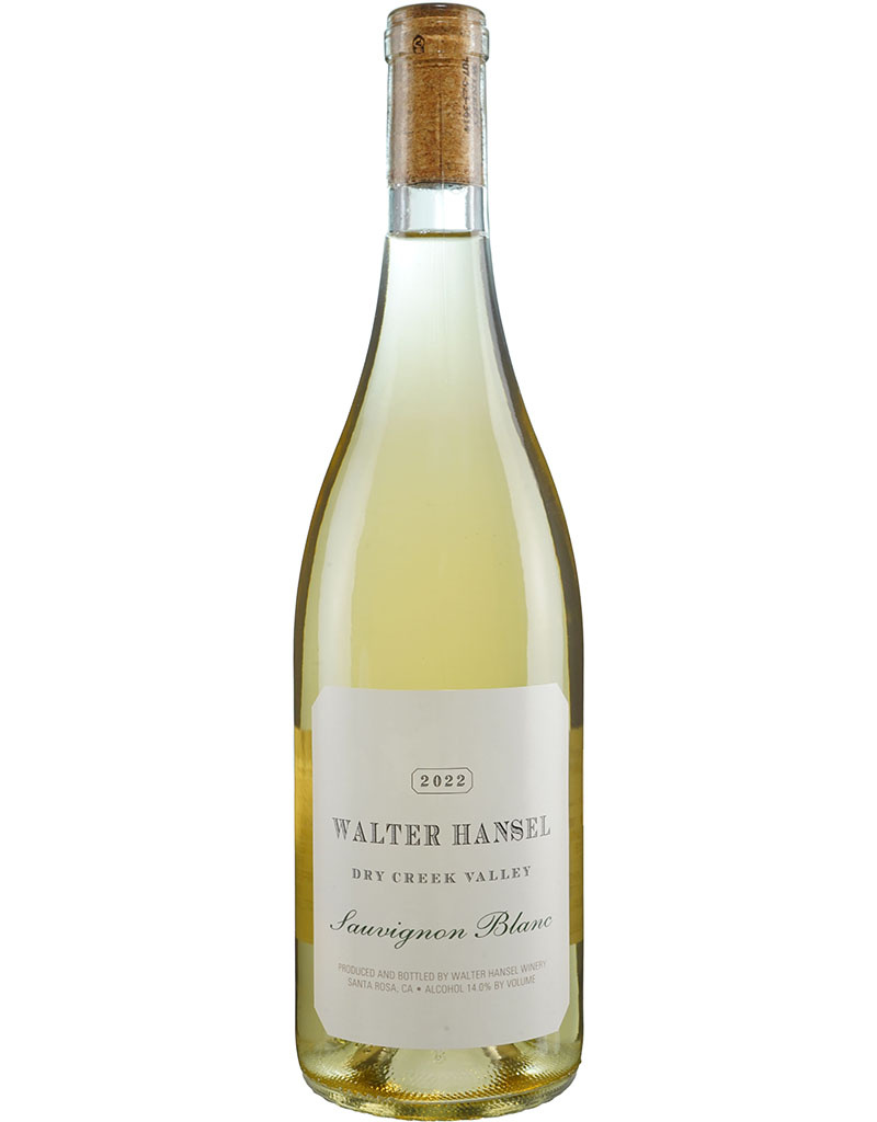 Walter Hansel 2022 Sauvignon Blanc, Dry Creek Valley, Sonoma, California