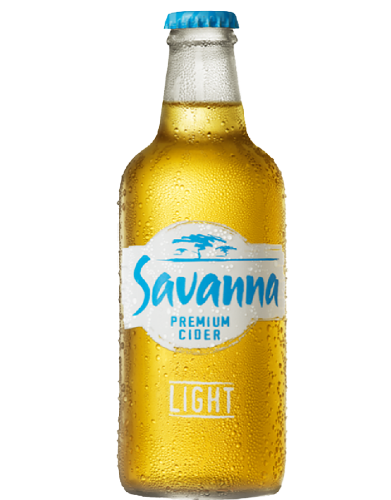 Savanna Light Premium Cider, South Africa 24pk - Case / 11.2oz Bottle