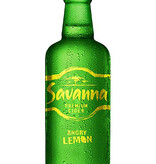 Savanna Angry Lemon Premium Cider, South Africa - 24pk Case / 11.2oz Bottle