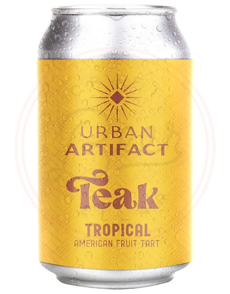 Urban Artifact Teak Tropical Sour Beer, Cincinnati 6-pack Cans