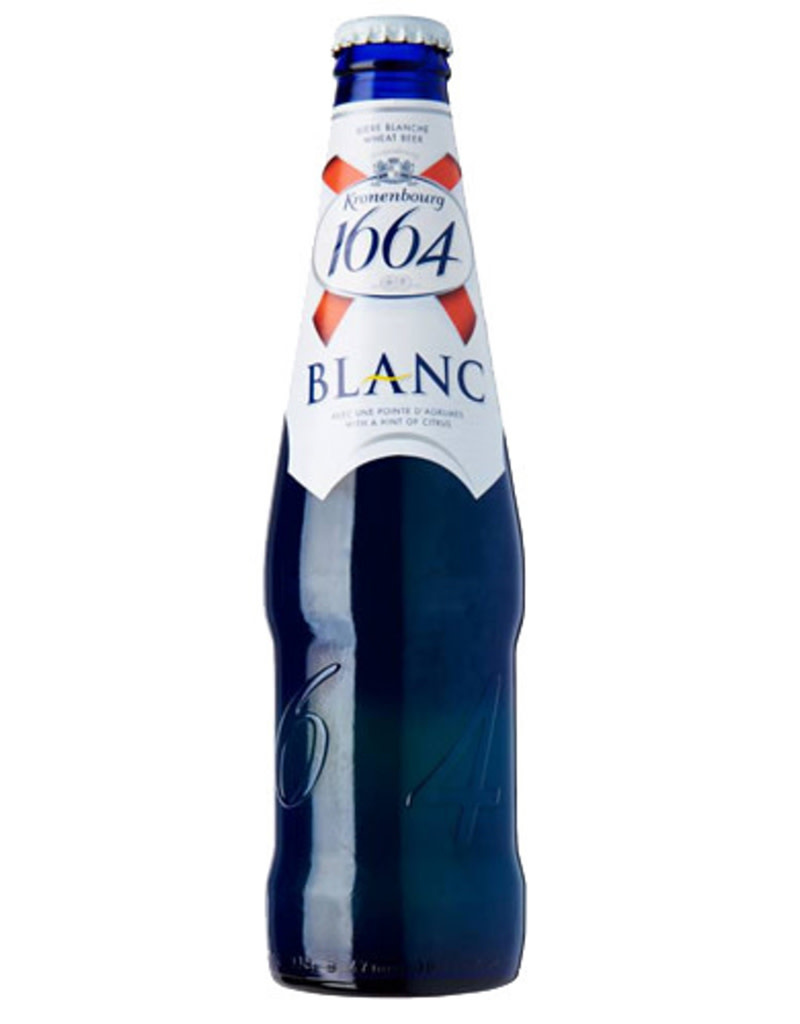 Kronenbourg 1664 Blanc Beer, France - 6pk Bottles