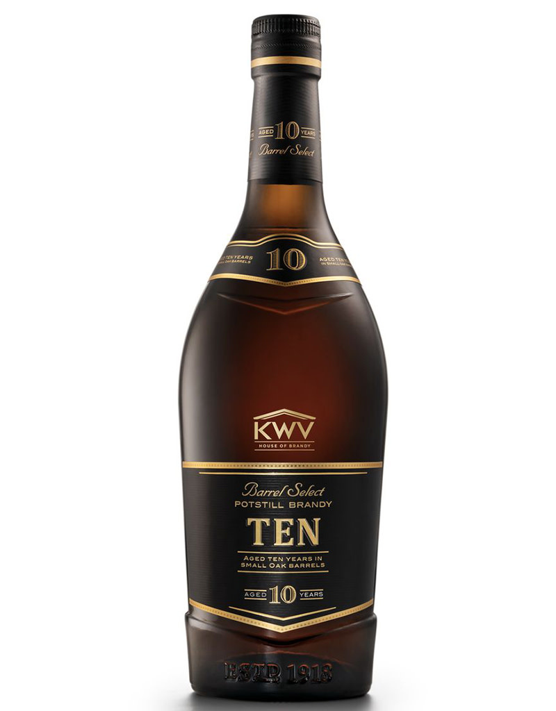 KWV 10 Year Old Brandy, South Africa [Black Label]