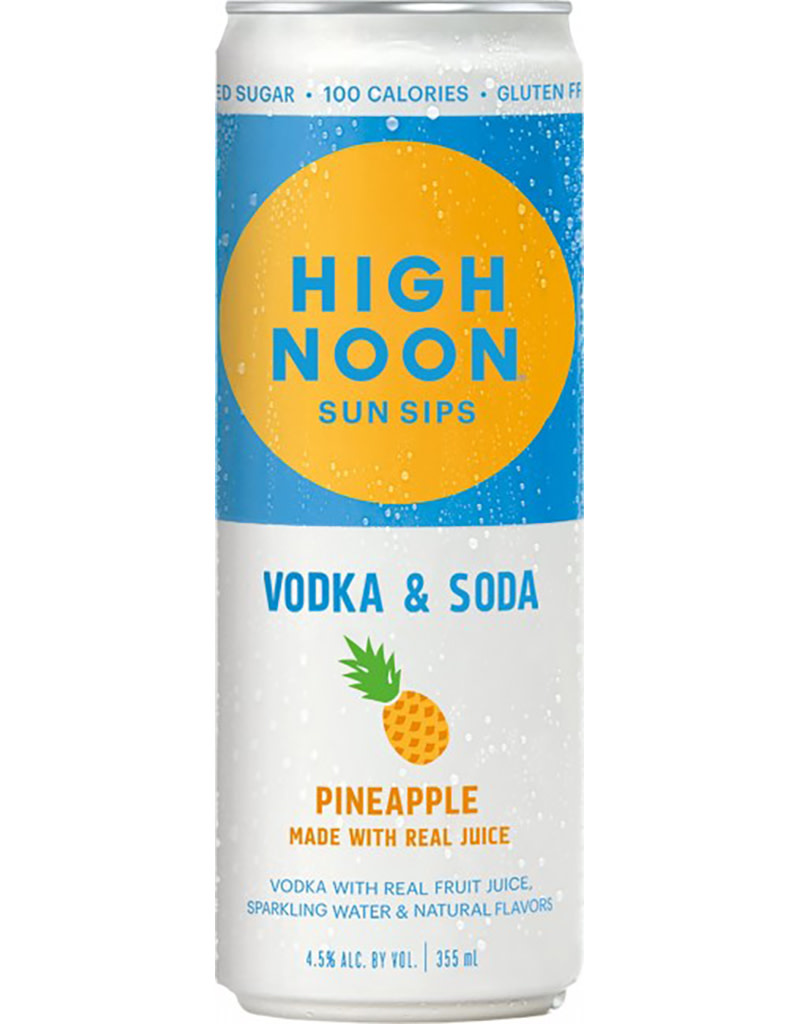 High Noon Sun Sips Pineapple Hard Seltzer Variety - Single 24oz Can