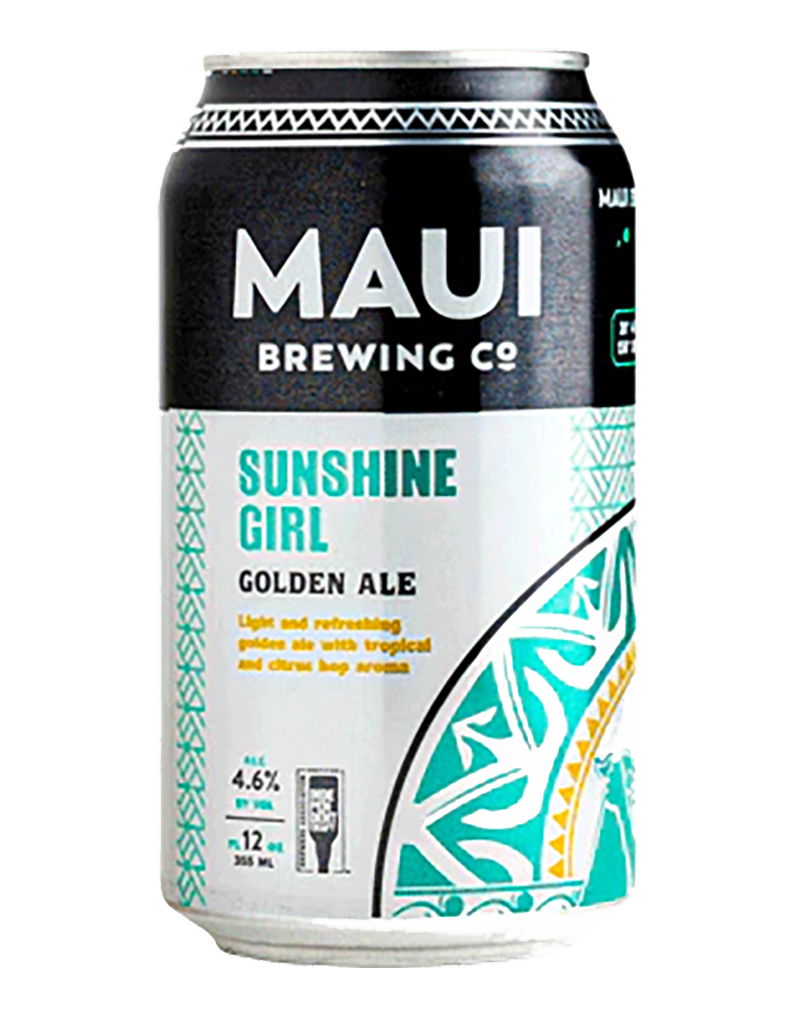 Maui Brewing Co. Maui Brewing Co. Sunshine Girl, Golden Ale, Hawaii 6pk Cans