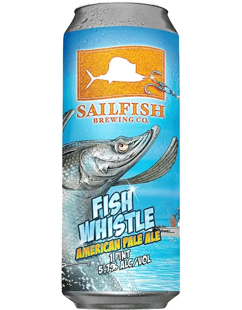Sailfish Brewing Company Fish Whistle American Pale Ale, Ft. Pierce, Florida 6pk Cans