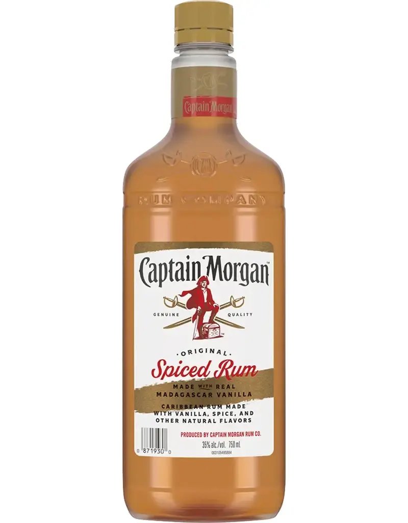 Captain Spiced Rum, Plastic The Wine Wave