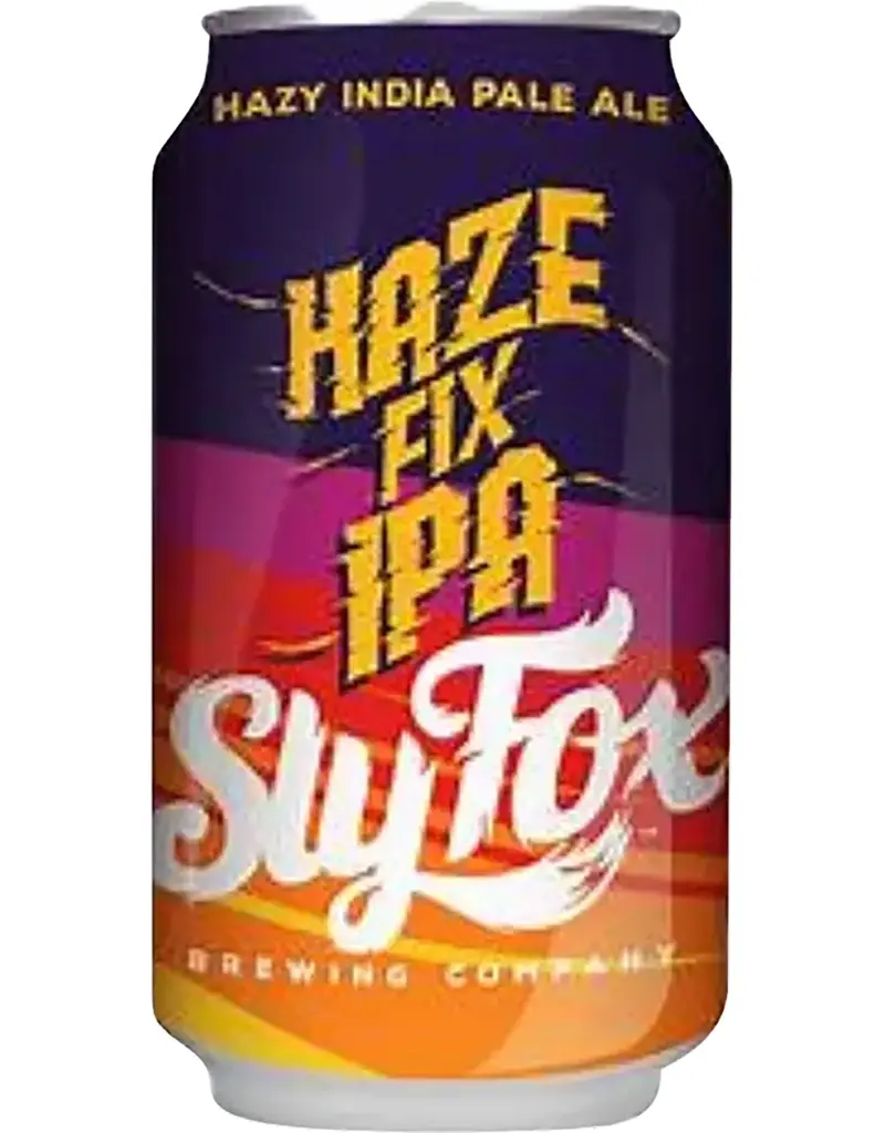 Sly Fox Brewing Co. Haze Fix IPA Beer, Pennsylvania  6pk Cans