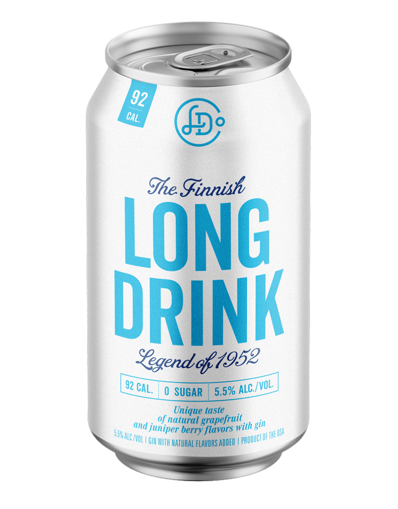 The Long Drink Co. 'The Finnish Long Drink Zero Sugar' Cocktail, USA
