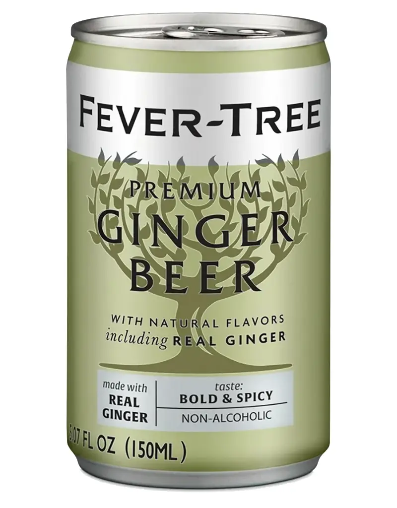 Fever Tree Ginger Beer, 150mL 8pk Cans